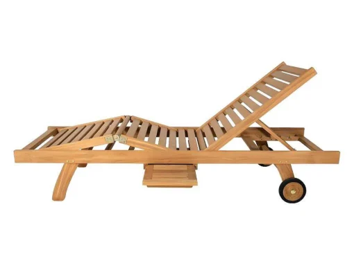 Ligstoel Met Meerdere Standen Byblos - Teak