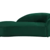 Linkse Chaise Longue Met Bekleding In Groen Fluweel Lonigo Van Pascal Morabito