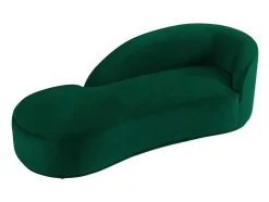 Linkse Chaise Longue Met Bekleding In Groen Fluweel Lonigo Van Pascal Morabito