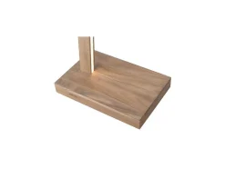 Linus Vloerlamp, Eiken Geolied, 20X30X150 Cm, Epikasa