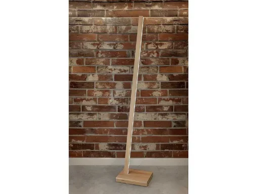 Linus Vloerlamp, Eiken Geolied, 20X30X150 Cm, Epikasa