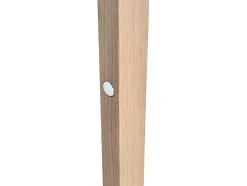 Linus Vloerlamp, Eiken Geolied, 20X30X150 Cm, Epikasa