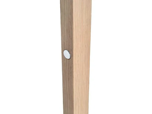 Linus Vloerlamp, Eiken Geolied, 20X30X150 Cm, Epikasa