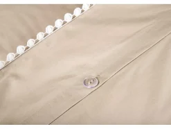 Livia Bedset 1 Set 200X150Cm Beige, Wit.
