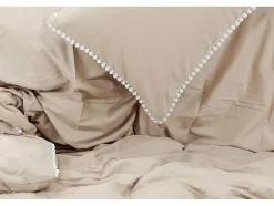 Livia Bedset 1 Set 200X150Cm Beige, Wit.
