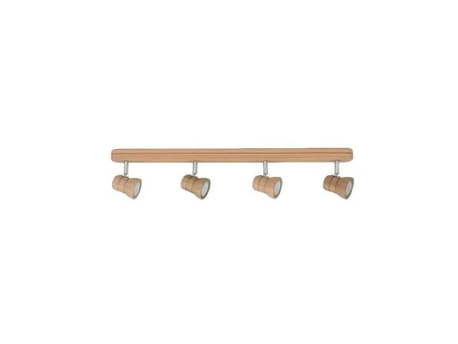 Lucy Plafondlamp, Eiken, 50X9X15 Cm, Epikasa