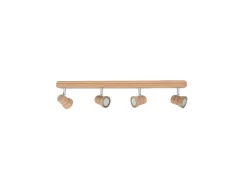 Lucy Plafondlamp, Eiken, 50X9X15 Cm, Epikasa