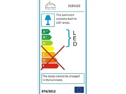 Luna Wandlamp, Wit, 10X4,7X13 Cm, Epikasa