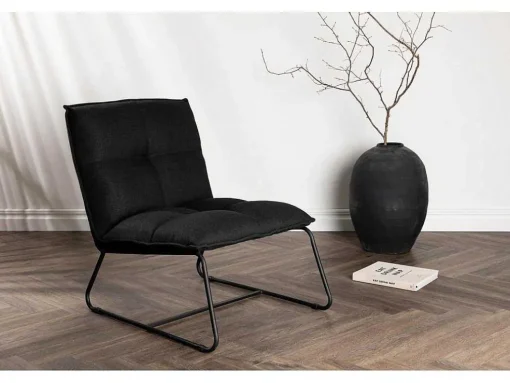 Madison Fauteuil Zwart.