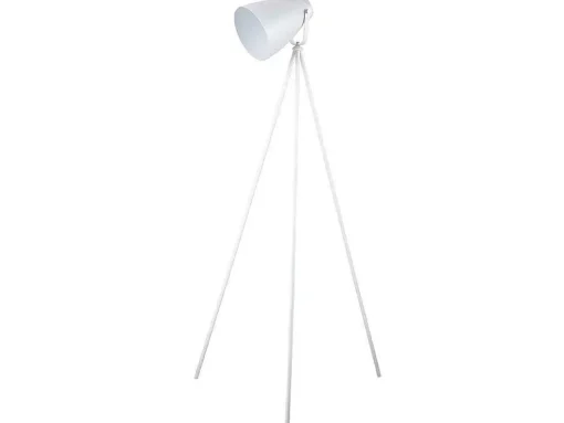 Marla Vloerlamp, Wit, 21X21X154 Cm, Epikasa