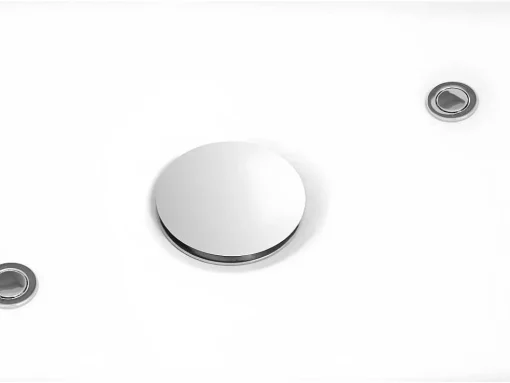 Massagebad Met Ledverlichting - Balneo Therapie Sirgao - 1 Persoon - 155L - 75X150Cm - Wit