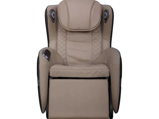 Massagestoel Kasou Van Kunstleer Met Led-Verlichting - Met Bluetooth - Beige