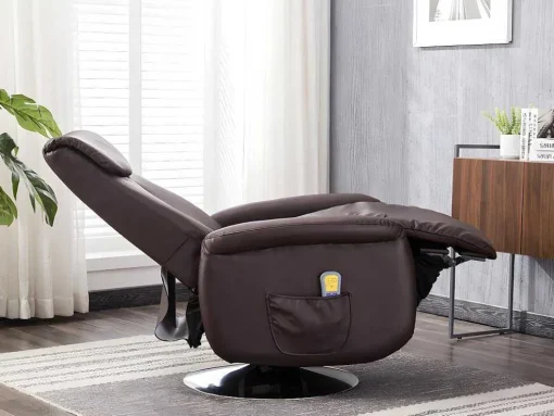 Massagestoel Kostas Van Kunstleer - Bruin