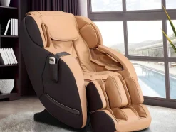 Massagestoel Neree - Zero Gravity Systeem - Karamel