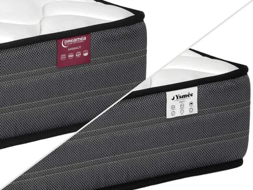 Matras 160 X 200 Cm Pocketveren 20 Cm Dik - Ambracie Van Ysmee
