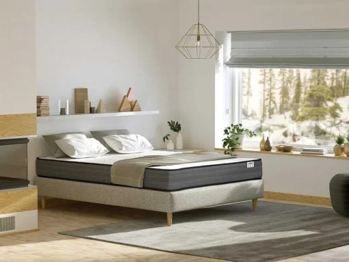 Matras 160 X 200 Cm Pocketveren 20 Cm Dik - Ambracie Van Ysmee