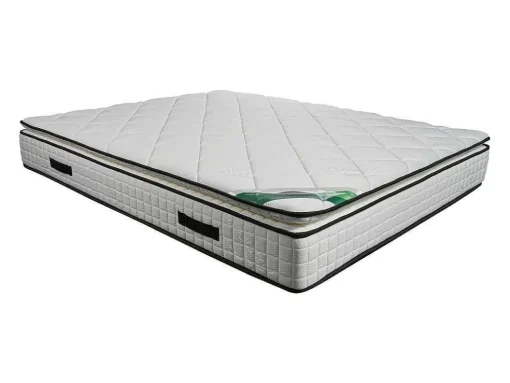 Matras 180 X 200 Cm Schuim En Tijk Van Bamboe, Dikte 23 Cm - Adana Van Naturea