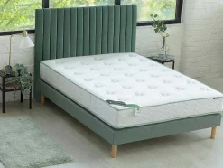 Matras 140 X 190 Cm Schuim Gerecycled Flocotex, Dikte 22 Cm - Neith Van Naturea