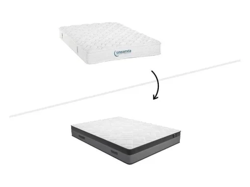 Matras Met Pocketveren En Vormgeheugen 140X190Cm Dikte 24Cm - Illusion Van Dreamea