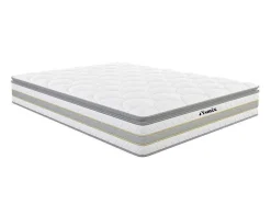 Matras 140X 190Cm Met Pocketveren En Geintegreerd Topmatras Dikte 29Cm - Canterbury Van Ysmee