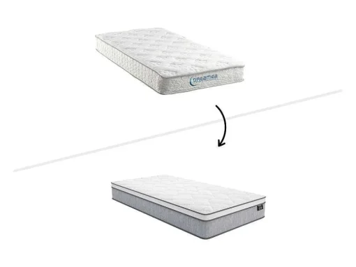 Matras 90X 190Cm Met Pocketveren 22Cm Dik - Senerite Van Ysmee