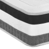 Matras 160X 200Cm Met 5-Zones Pocketveren En Vormgeheugen Dikte 28Cm - Loubio
