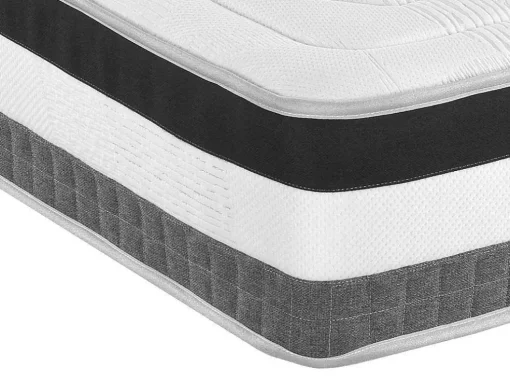 Matras 160X 200Cm Met 5-Zones Pocketveren En Vormgeheugen Dikte 28Cm - Loubio