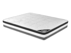 Matras 160X 200Cm Met 5-Zones Pocketveren En Vormgeheugen Dikte 28Cm - Loubio