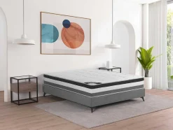 Matras 160X 200Cm Met 5-Zones Pocketveren En Vormgeheugen Dikte 28Cm - Loubio