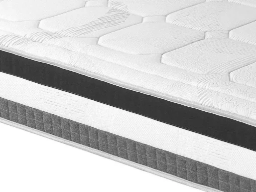 Matras 160X 200Cm Met 5-Zones Pocketveren En Vormgeheugen Dikte 28Cm - Loubio