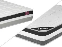 Matras 160X 200Cm Met 5-Zones Pocketveren En Vormgeheugen Dikte 28Cm - Loubio