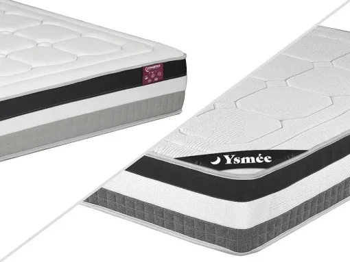 Matras 160X 200Cm Met 5-Zones Pocketveren En Vormgeheugen Dikte 28Cm - Loubio