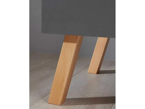 Matsbaby Luiertafel 2 Deuren, 1 Open Vak Grijs.