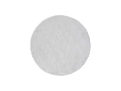 Mattis Vloerkleed O200 Cm Polyester Wit.