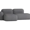Max Modulaire Bank 3 Zits Donkergrijs