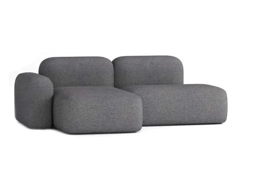 Max Modulaire Bank 3 Zits Donkergrijs
