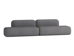 Max Modulaire Bank 6 Zits Donkergrijs