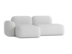 Max Modulaire Bank 3 Zits Lichtgrijs