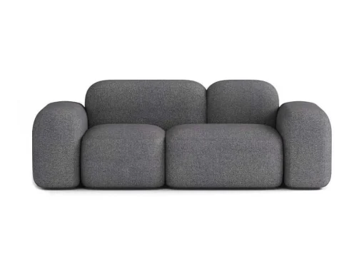 Max Modulaire Bank 2 Zits Donkergrijs