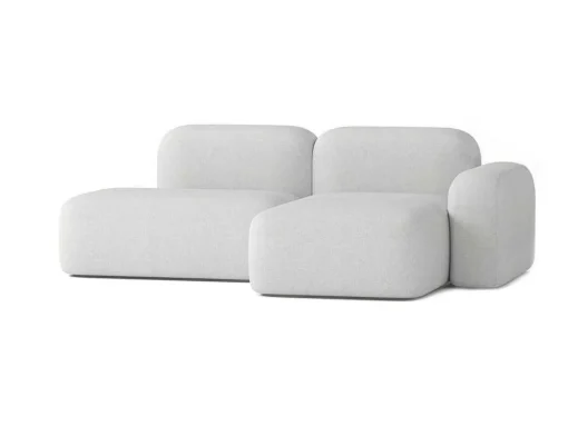 Max Modulaire Bank 3 Zits Lichtgrijs