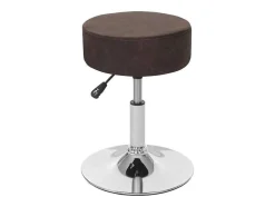 Mcw-C22 Kruk, Imitatie Suede, Vintage Donkerbruin