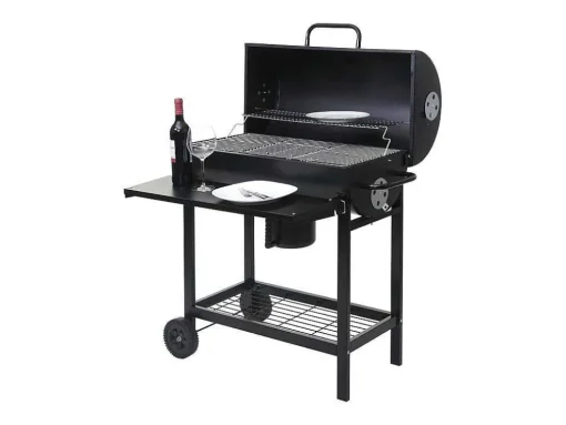 Mcw-F70 Barbecuetrolley Met Deksel En Plank