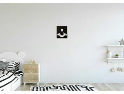 Metalen Decoratie Batman 2, Zwart, 42X1,5X48 Cm, Epikasa