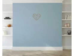 Metalen Decoratie Hart 10, Koper, 47X1,5X40 Cm, Epikasa