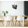 Metalen Decoratie Paard 2, Zwart, 50X1,5X50 Cm, Epikasa