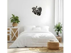 Metalen Decoratie Paard 2, Zwart, 50X1,5X50 Cm, Epikasa