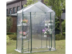 Mini Tuinserre Wilsonea - Soepel Materiaal - 1M - L143 X L73 X H195 Cm