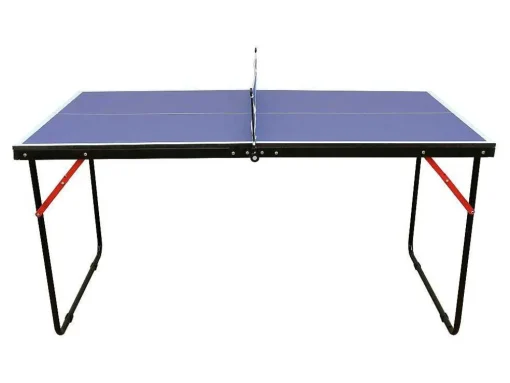 Mini-Pingpongtafel Met Batjes, Ballen En Net - L137 X D76 X H67 Cm - Denis