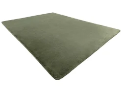 Modern Wastapijt Posh Shaggy, Pluche, Dik Anti-Slip Groen 160X220 Cm