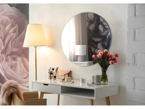 Moderne Ronde Spiegel Boven De Wastafel Voor Badkamer O70